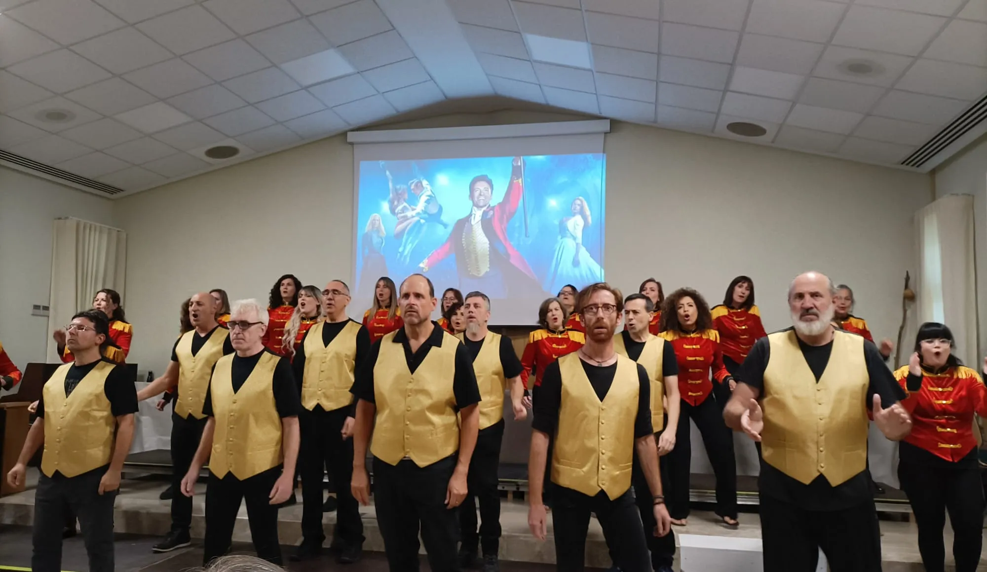 Locus Musicales interpretando El Gran Showman en directo